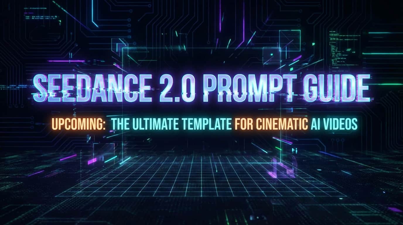 Seedance 2.0 Prompt Guide: The Ultimate Template for Cinematic AI Videos